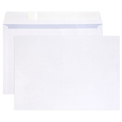 Конверт 229х324 мм отрывная лента/чистый С4 (отгрузка кратно 100) EPC4S00CL/100 inФОРМАТ