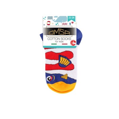 Носки детские, Omsa, 21P62 рыбки
