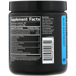 JNX Sports, The Shadow, предтренировочная добавка, голубая малина, 270 г