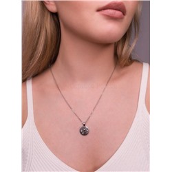 Подвеска кулон знак зодиака Водолей серебро с фианитами и покрытием клиар талисман купить 925 пробы п062рч Водолей