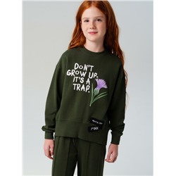 Толстовка трикотажная для девочек
