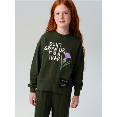 Толстовка трикотажная для девочек