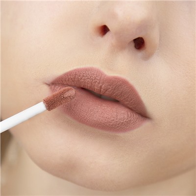 Блеск для губ матовый тон 21 BEIGE ROSE