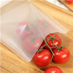 Пакеты для вакууматора, рифленые, в рулоне, 15×500 см