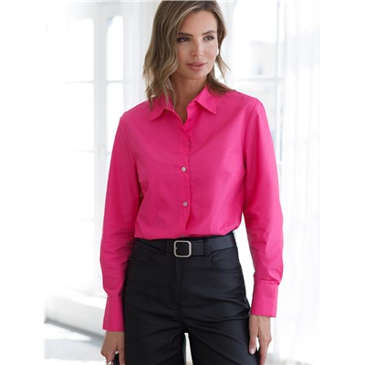 Блузка из легкого хлопкового поплина