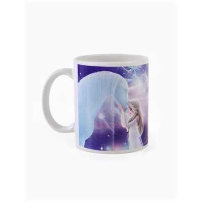 Кружка новогодняя сублимация «Лошадь» 320 мл, Холодное сердце