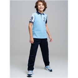 Джемпер трикотажный с воротником поло для мальчиков