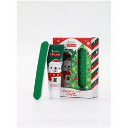 Подарочный набор новогодний «Счастливого года», крем для рук, 30 мл и пилка для ногтей, URAL LAB