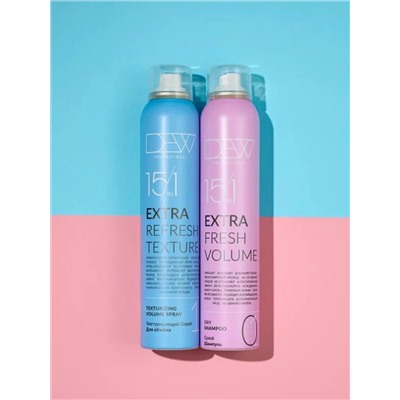 DEW Professional Набор для волос: Текстурирующий спрей + Сухой шампунь, 200 мл x 2 27962
