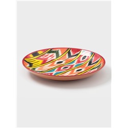 Ляган узбекский Риштанская Керамика «Атлас», d=32 см, разноцветный