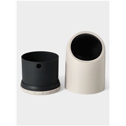 Ведро для мусора сенсорное настольное SAVANNA, 2 л, бежевое