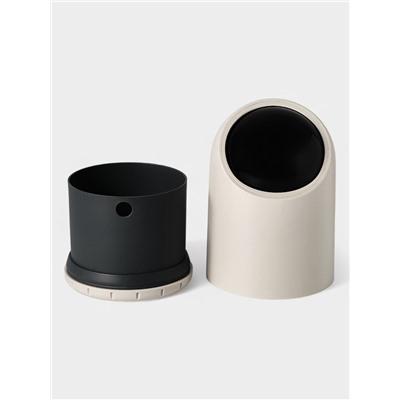 Ведро для мусора сенсорное настольное SAVANNA, 2 л, бежевое