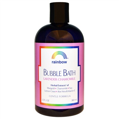 Rainbow Research, Пена для ванны с лавандой и ромашкой, нежная формула, 12 жидких унций (360 мл)
