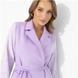 Рубашка с имитацией многослойности, Собрание идей (сирень)