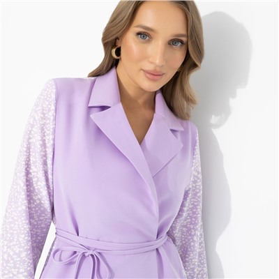 Рубашка с имитацией многослойности, Собрание идей (сирень)