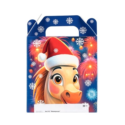 Сладкий новогодний подарок «Фейерверк», детский, 350 г