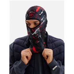 Маска-балаклава Crazy, размер универсальный, чёрная