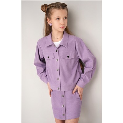 Вельветовый костюм для девочки Happyfox