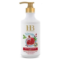 519154 HB (Health & Beauty) Увлажняющий крем для душа гранат, 780 мл