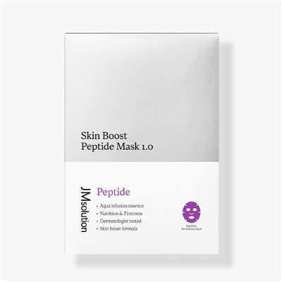 JMsolution Антивозрастная маска-салфетка с пептидами Skin Boost Peptide Mask