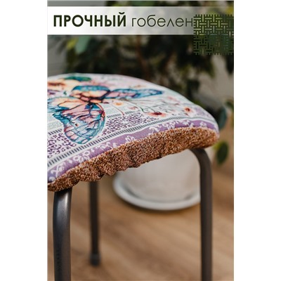 Подушка для мебели Сидушка на табурет квадратная НАТАЛИ, 1212114