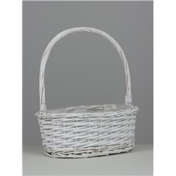Корзина плетёная Dayton, ива, белый