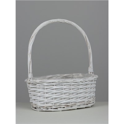Корзина плетёная Dayton, ива, белый