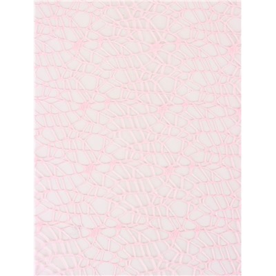 Сетка для цветов «Крошет», розовый, 0.5×4.5 м