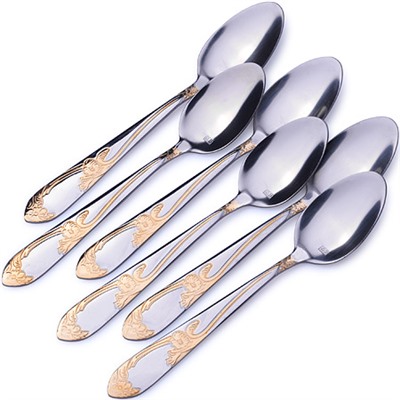 27833 Набор ложек чайных 2мм 6пр МВ (х100)