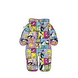 Комбинезон детский текстильный с полиуретановым покрытием для девочек