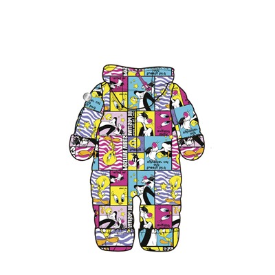 Комбинезон детский текстильный с полиуретановым покрытием для девочек