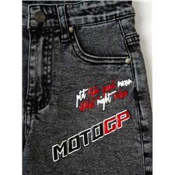 Шорты текстильные джинсовые для мальчиков