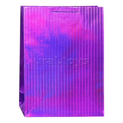 Пакет подарочный голография размер xl, 4 цвета