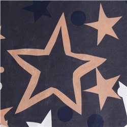 Постельное бельё евро Newday «Звездопад», полисатин