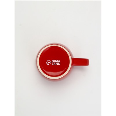 УЦЕНКА Кружка керамическая новогодняя «Исполнения желаний», 370 мл