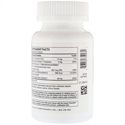 Thorne Research, Ferrasorb, железо с кофакторами, 60 капсул