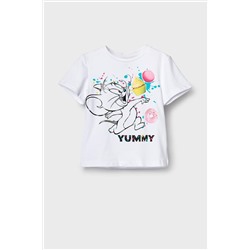 Фуфайка трикотажная для девочек (футболка) PLAYTODAY, 1240321