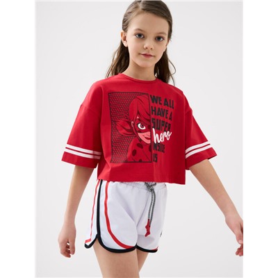 Шорты трикотажные для девочек, 2 шт в комплекте