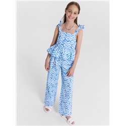 КОМПЛЕКТ ДЛЯ ДЕВОЧЕК (БЛУЗА, БРЮКИ) 397752