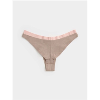 Трусы женские CONTE TIE DYE RIB LBR 2220 Трусы «бразилиана» со V-образной линией талии