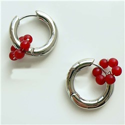 Серьги с замком кольцо арт. 13 4271 (id 281232)