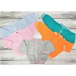 Костюм вязаный д/детей 4х пр "Грудничок" с носочками