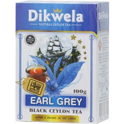 Dikwela. Black Earl Grey 100 гр. карт.упаковка