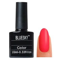 Bluesky Гель-лак для ногтей / Classic 116 SU, кораллово-оранжевый, 10 мл 3226