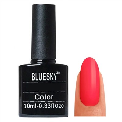 Bluesky Гель-лак для ногтей / Classic 116 SU, кораллово-оранжевый, 10 мл 3226