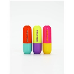 Подарочный набор бальзамов для губ, 3×3.8 г, PICO MICO