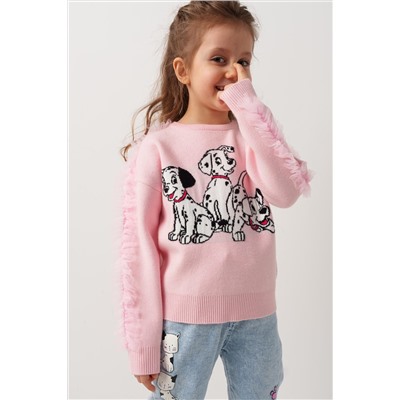 Джемпер трикотажный для девочек PLAYTODAY, 1239888