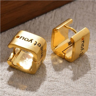 Серьги с замком кольцо арт. 13 4755 (id 287451)