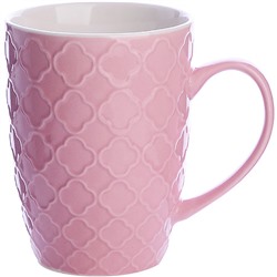 9-31352-3 Кружка 340мл с рельефом Pink LR (х36)