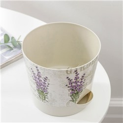 Горшок для цветов с прикорневым поливом «Ника Деко. Лаванда», 1.6 л